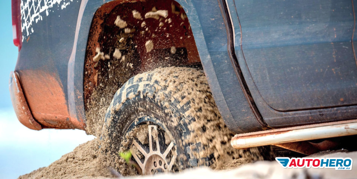 Mud and sand displacement